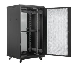 Rack Para Cctv - 18u - Chapa Con Ruedas Marcanet-quality (Usado)